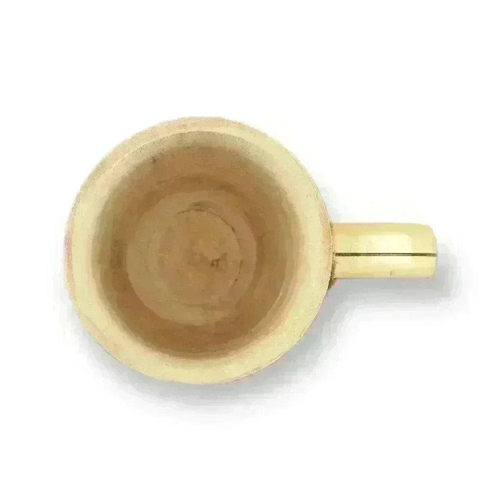 Bahamas Souvenir Bamboo Hand Painted Folk Art Villa & Car Tankard Stein Mug Cup - Picture 6 of 7